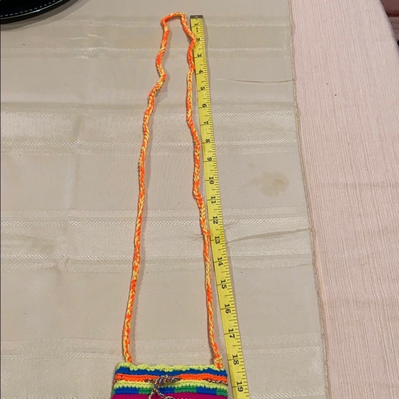 Mini Wayuu tribe cell phone or glasses carrier bag - Picture 7 of 9